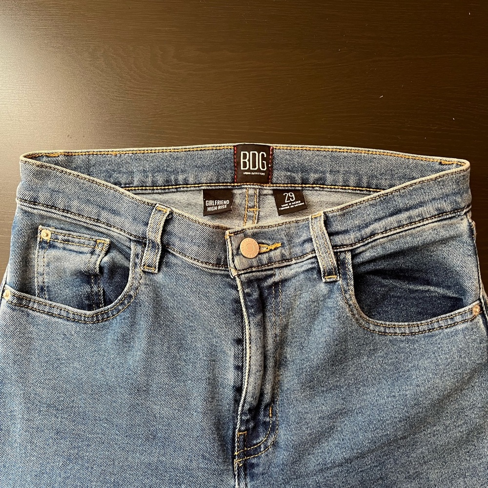 BDG Vintage Slim Straight Jeans Classic Style - Blue